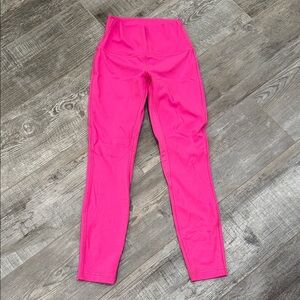 Lululemon Hot Pink Leggings size 4